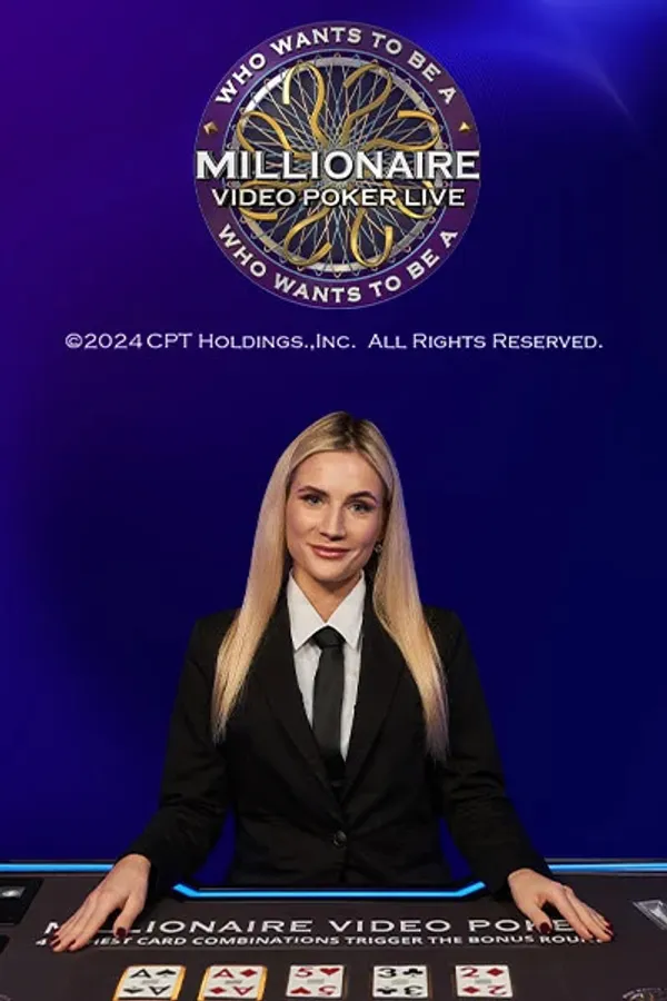 Who Wants to Be a Millionaire Video Poker Live